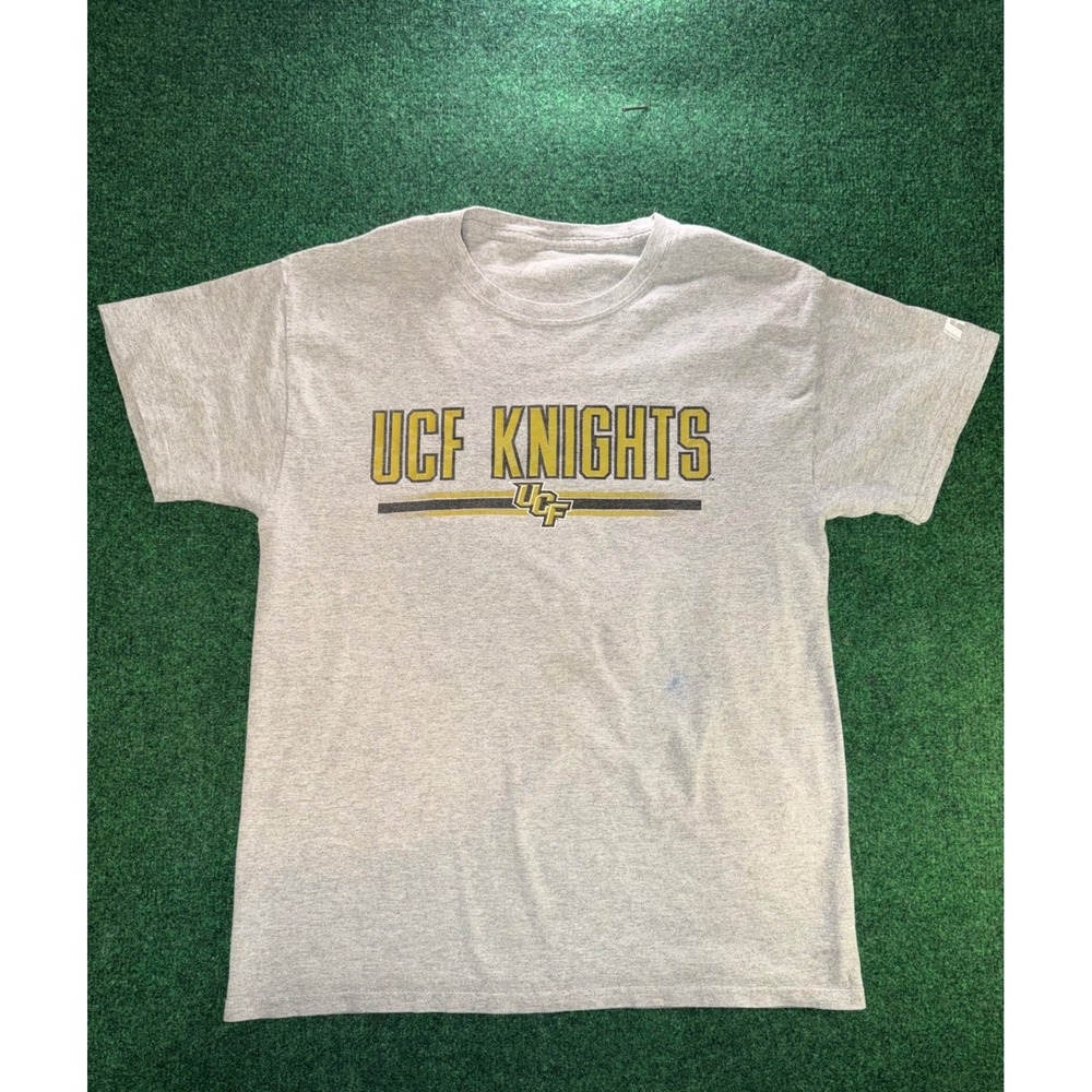 UCF Knights T Shirt Mens M Gray Short Sleeve College Graphic Tee University